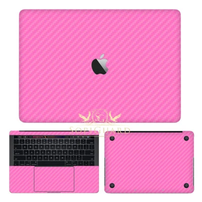 SopiGuard Carbon Matte Sticker Skin 2020 Macbook Pro 13 Touch Bar A2289 / A2251 - Image 1 of 4