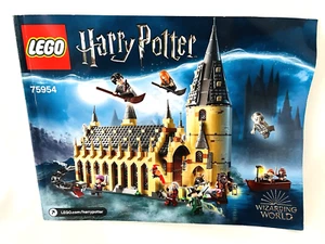 Lego Harry Potter Hogwarts Great Hall 75954 Manual, Instructions Booklet Only - Picture 1 of 5