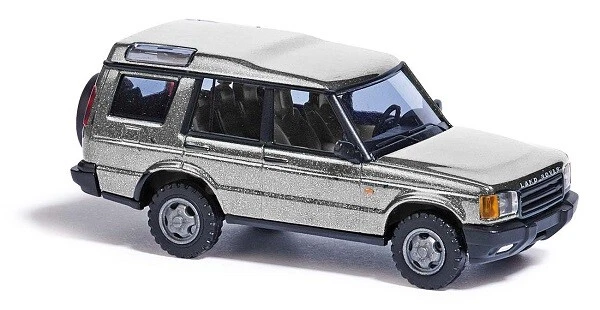 Busch 51932 - 1/87 / H0 Land Rover Discovery - Metallica Argento - Nuovo - Immagine 1 di 1