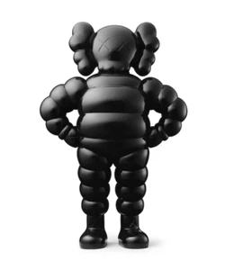 2022 KAWS Open Edition CHUM schwarz Companion Vinyl Figur Medicom Spielzeug - Bild 1 von 4