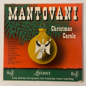 Mantovani "Christmas Carols" LP London LL 913 1954 VG/VG+ - Foto 1 di 7
