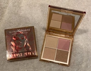HUDA Glow Obsessions Mini Face Palette, Dewy Shimmer, Lightweight, Light - Picture 1 of 5