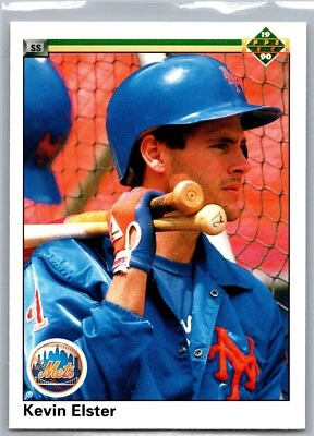 1990 Upper Deck Baseball - #187 Kevin Elster - Image 1 of 2