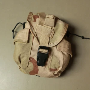 US GI Military MOLLE 1 cuarto bolsa/cubierta camuflaje usado-muy buena - Imagen 1 de 6