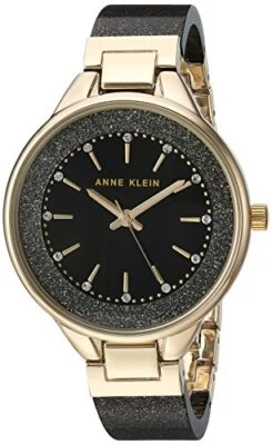 Reloj brazalete para mujer Anne Klein premium cristal acentuado resina Foto 1 de 4