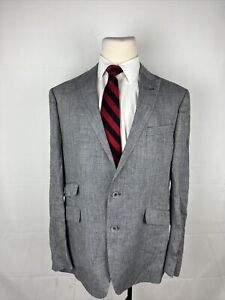 SPRING/ SUMMER Joseph Abboud Men's Gray Linen Blazer 44L $695
