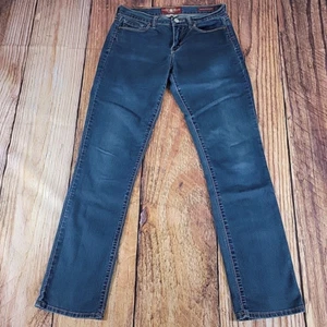 Jeans da donna lunghi blu Lucky Brand Sofia taglia 6/28 rialzati bassi - Foto 1 di 9