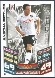 TOPPS MATCH ATTAX 2012-13- #081-FULHAM-SASCHA RIETHER - Imagen 1 de 1