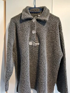 Fleece Pulli, Damen, graubraun, Größe XL, TS - Bild 1 von 3