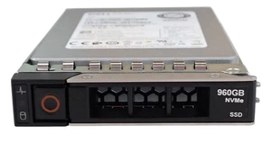 Dell 960GB NVMe Gen4 2.5" RI SSD HFS960GECTX088N WR2FG + 14/15/16th Gen Caddy - Picture 1 of 5