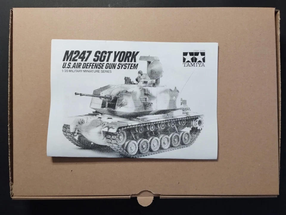 Tamiya N. 3126 1/35 M247 Sgt York US Air Defense Gun System Completo NO BOX - Immagine 1 di 4