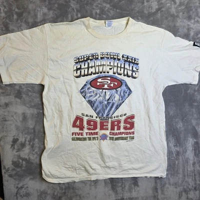 Camiseta vintage 1994 Starter San Francisco 49ers Super Bowl Champions  Foto 1 de 4