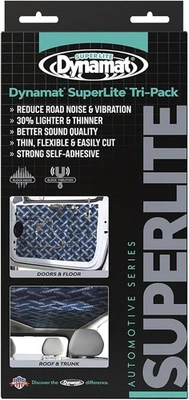 Dynamat 10612 18 x 32 дюйма самоклеящийся звукоизолятор с суперлегким синим  - Изображение 1 из 4
