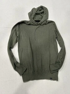 PRANA grüner Überwurf Kapuze Bio Baumwolle Pullover Pulli Hoodie Medium C6 - Bild 1 von 7