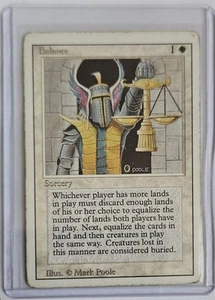1993 Magic the Gathering Unlimited Balance Core/Rare #3 - Picture 1 of 2