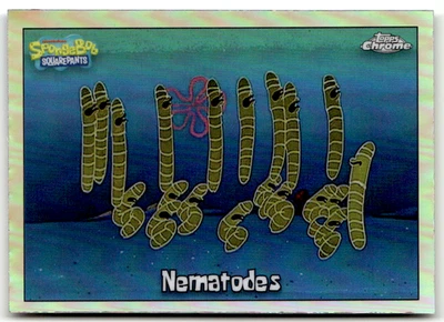 Topps SpongeBob Chrome 2025 No. 143 Nematodes Refractor - Image 1 of 2