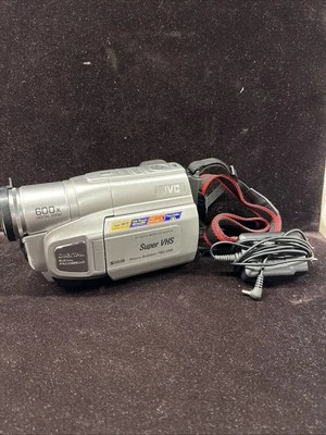 JVC Compact Super VHS Camcorder GR-SXM750U 600 X Digital Zoom w/ Cable -Untested - Image 1 of 4