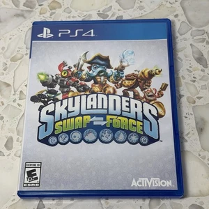 Skylanders Swap Force Game And Case (Sony PlayStation 4 PS4, 2013) EXCELLENT - Picture 1 of 5