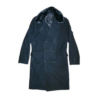 Casaco Express feminino forrado de pele sintética preto tamanho médio resistente à água - Imagem 1 de 4