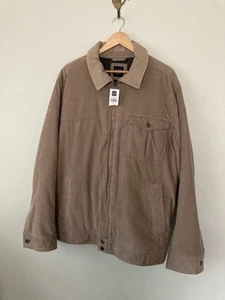NWT Vintage Y2K GAP Corduroy Jacket XL Work detroit trucker lined - Picture 1 of 13