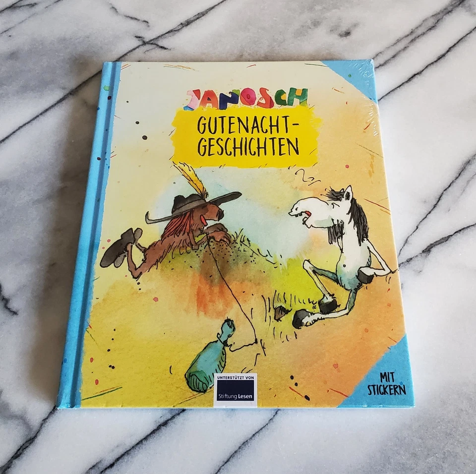 Gutenacht-Geschichten (Bedtime Stories) By Janosch HC Book New Sealed, IN GERMAN - Image 1 of 4