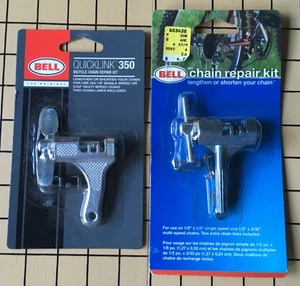 (2) NEW NOS BELL Bike Chain Repair Kit Quicklink Bicycle Single Multi-speed - Picture 1 of 9