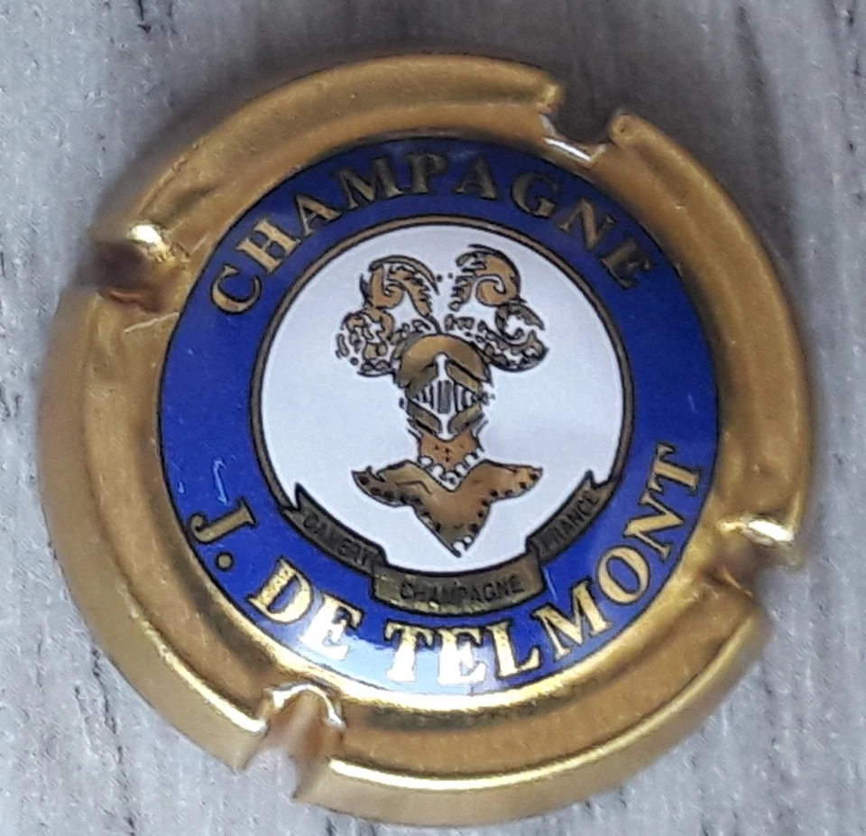 J. De Telmont : capsule de champagne n° 12 (bon état) - Photo 1/1