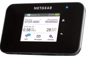Punto de acceso móvil Netgear AirCard AC810S 3G/4G LTE, WLAN, hasta 15 dispositivos, 600 Mbps - Imagen 1 de 2