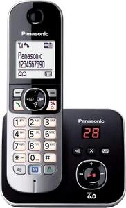 Panasonic DECT Digital Cordless Phone with Built-in Answering Machine and 1 H... - Picture 1 of 6