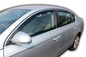 Deflectores de viento para VW Passat B6 / B7 2005-2014 4 puertas berlina juego de 4 piezas Heko - Imagen 1 de 8