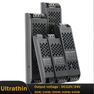 DC12V-24V Transformer 12V PSU LED Driver Switch Power Supply 60-400W IP20 - Picture 1 of 22