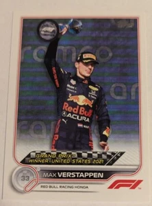 2022 Topps Formula 1 Base Card #167 Max Verstappen - Picture 1 of 1