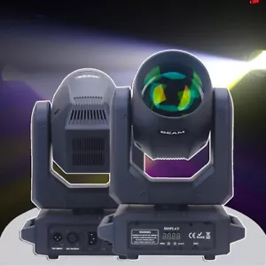 LED 200W Moving Head Light Beam Spot 18 Rotating Prisms DMX DJ Wedding Bar Party - Picture 1 of 9