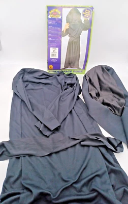 BATA CON CAPUCHA CARA OCULTA Parca Negra M 8-10 (5-7 Años) Rubíes 881054  Foto 1 de 4