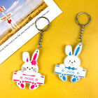 Rabbit Silicone Mold Reusable Diy Easter Party Bunny Keychain Pendant Mould