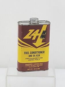 Vintage Z4 Diesel Fuel Additive  Empty Can Only Man Cave Gas and Oil Advertising