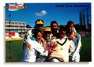 1993 1994 Australia Men's Test Cricket Futera Ashes Card - Shane Warne - Picture 1 of 3