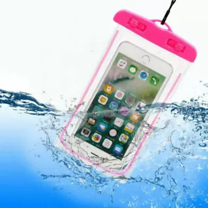 TPU Waterproof Underwater Phone Case Dry Bag Pouch Universal Swimming Diving s - Picture 1 of 23