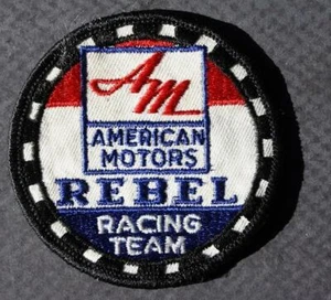 American Motors AMC Rebel Racing Team Cloth Uniform Patch NASCAR RWB NICE --- - Picture 1 of 1