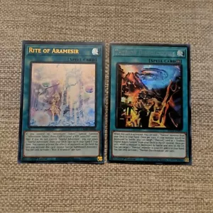 Therion Discolosseum MP23-EN091, Rite Of Aramesir GRCR-EN025, Rare - Picture 1 of 7