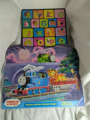 Lote de 2 Puzzle Dragón Chino Thomas & Friends 25 piezas. Alfabeto 26 piezas. niños Foto 1 de 4