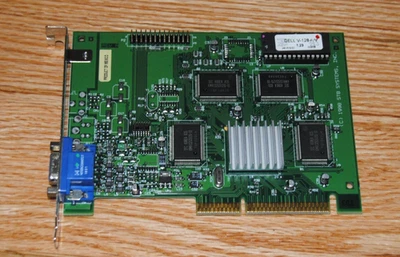 STB Systems Velocity 128 Dell V-128 AGP Video Card 8MB  1X0-0726-507 0000635D - Image 1 of 4
