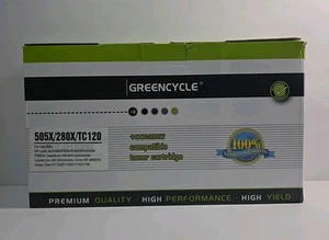 Cartucho de tóner GREENCYCLE CE505X/CF80X/TC-120 - Imagen 1 de 5