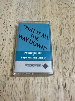 Prince Rahiem & Beat Master Clay D ‎– Pull It All The Way Down Cassette Hip Hop - Image 1 of 4