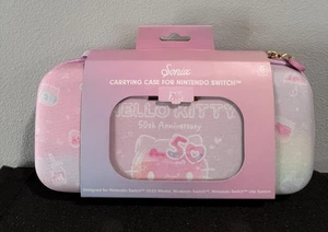 Custodia Sonix Sanrio Hello Kitty 50th Anniversary Icons Nintendo Switch NUOVA - Foto 1 di 2