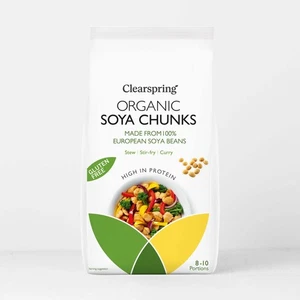 Organic Gluten Free Soya Protein (TVP) - Chunks - Picture 1 of 2