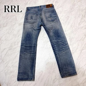 RRL Japan Woven Selvedge Denim Straight Leg W29 L30 Used - Picture 1 of 15