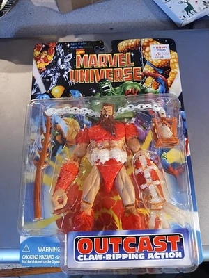 Figura de acción Toy Biz Marvel Comics Universo Marvel Marginado con garra rasgando S1B Foto 1 de 3