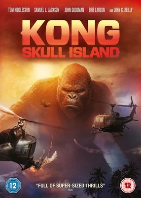 Kong - Skull Island DVD (2017) Tom Hiddleston, Vogt-Roberts (DIR) cert 12 - Image 1 of 2