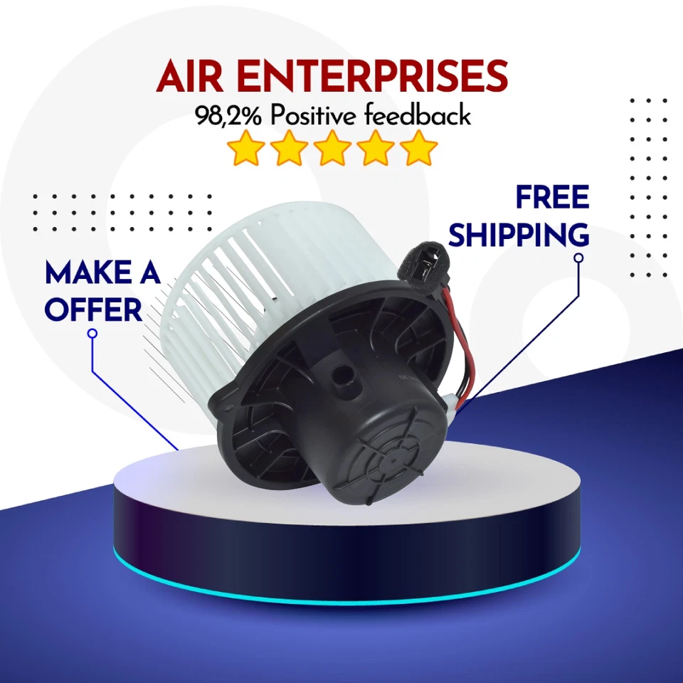 Motor soplador aire acondicionado para Hyundai Accent 99-02, Elantra 96-00, tiburon 97 Foto 1 de 1